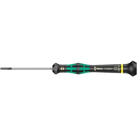 Tournevis plat WERA electricien serie Micro 0,2x1,2x40mm