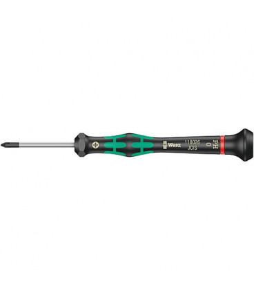 Tournevis cruciforme WERA electricien serie Micro PH1x60mm