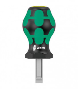 Tournevis plat Stubby WERA Kraftform Plus-serie 300 1,2x8,0x25mm