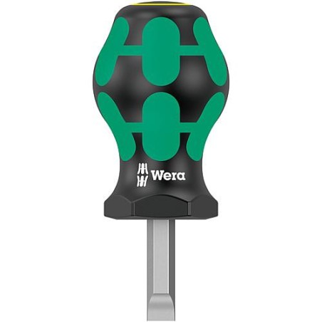 Tournevis plat Stubby WERA Kraftform Plus-serie 300 1,2x8,0x25mm