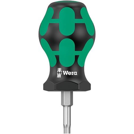 Tournevis TORX stubby WERA Kraftform plus serie 300 T25x25mm