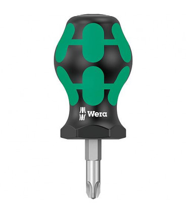 Pozidriv-tournevis Stubby WERA Kraftform Plus serie 300 PZ3x25mm