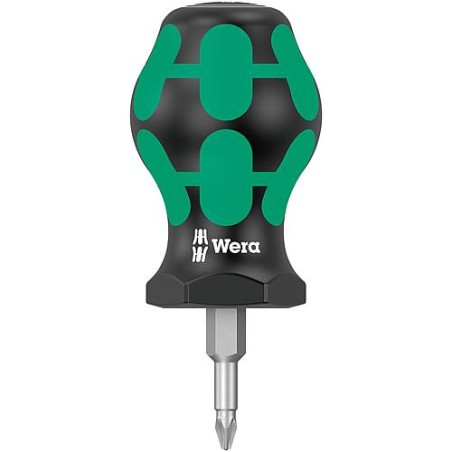 Pozidriv-tournevis Stubby WERA Kraftform Plus serie 30 PZ1x25mm