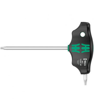 Tournevis WERA TORX poignee transversale avec fonction de retenue T25x100mm