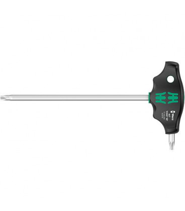 Tournevis WERA TORX poignee transversale avec fonction de retenue T40x200mm