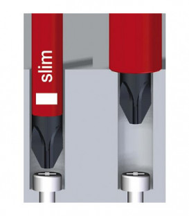 Tournevis, SoftFinisch electriq SlimFix Torx, T30 1.000V AC, VDE