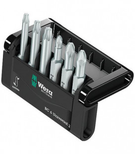 Kit embouts WERA Bit-Check Universal 2 6 pieces