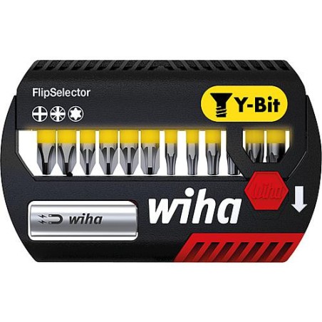 Kit embout WIHA® Y - Embout, 13 pc. Philips, Pozidriv et TORX®