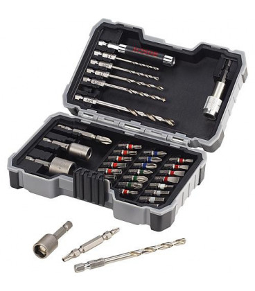 Kit forets métal et embouts Bosch - 35 pces