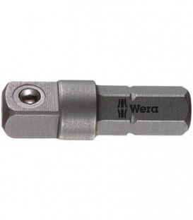 Tige d'outils WERA 1/4" 6 pans longueur 25mm
