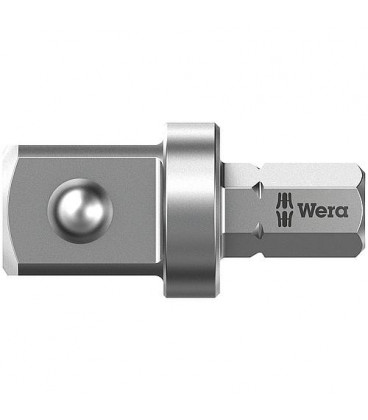 Tige d'outils (element de liaison) WERA 3/8" 4 pans x 5/16 6 pans longueur 30mm