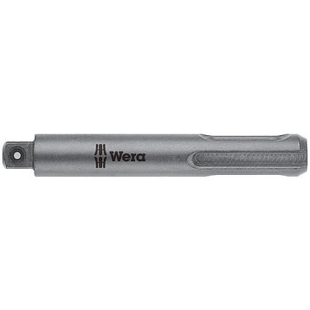 Tige d'outil (element de liaison) WERA 1/4" 4 pans avec insert SDS-Plus longueur 70mm