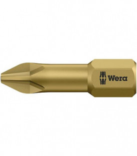 Embout WERA Phillips forme torsion PH1x25mm