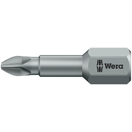 Embout WERA Phillips forme torsion, PH1x25mm