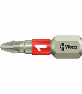 Embout WERA TS PH 2 x 25 mm en inox