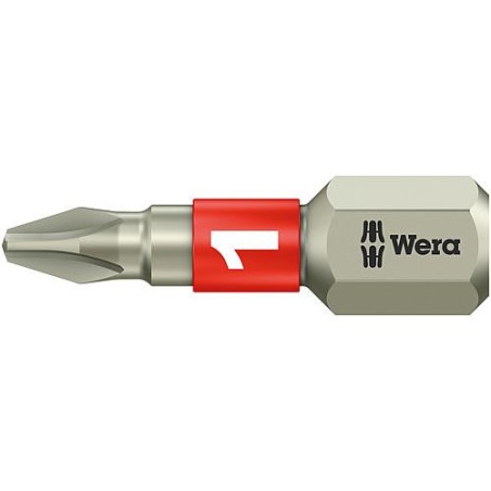 Embout WERA TS PH 2 x 25 mm en inox