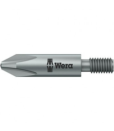 Embout WERA Phillips avec raccord filete M5 PH2x44,5mm