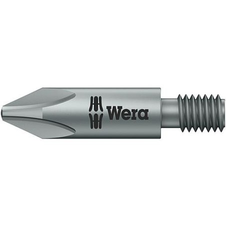 Embout WERA Phillips avec raccord filete M6 PH2x33mm