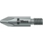 Embout WERA Phillips avec raccord filete M6 PH2x44,5mm