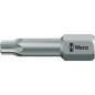 Embout WERA femelle-TORX avec forme torsion T8