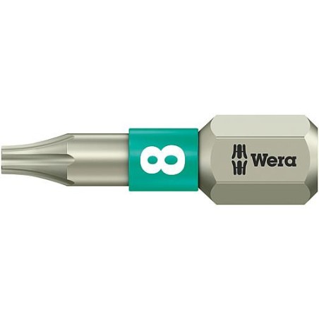 Embout WERA femelle-TORX inox forme torsion T27