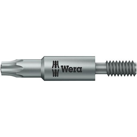 Embout WERA femelle-TORX avec raccord filete M4 T8x33mm