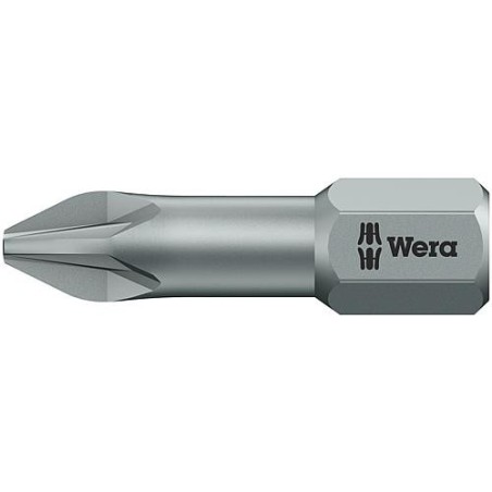 Embout WERA Pozidriv forme torsion, PZ3x25mm