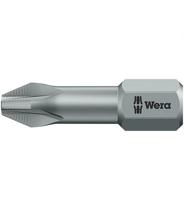 Embout WERA Pozidriv forme torsion avec ACR PZ2x25mm