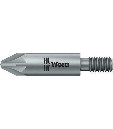 Embout WERA Pozidriv avec raccord filete M5 PZ2x33mm