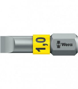 Embout WERA fente 1,0x5,5x25mm BiTorsion