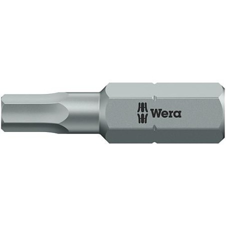 Embout WERA six pans creux Hex-Plus 2,0x25mm