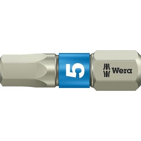 Embout WERA TS 3,0 x 25 mm en inox