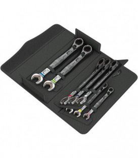 Jeu cles mixtes a cliquet WERA 11 pieces SW 8 - 19