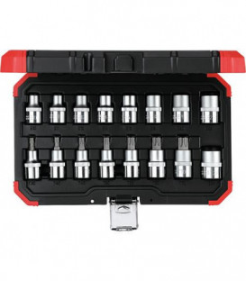 Set a douilles GEDORE red 16 pieces 1/2"