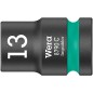 Douille impact WERA 1/2", 6 pans, court, SW 17,0 Longueur 38mm