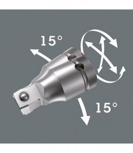 Rallonge "Wobble" WERA Zyklop 1/2" longueur 52mm