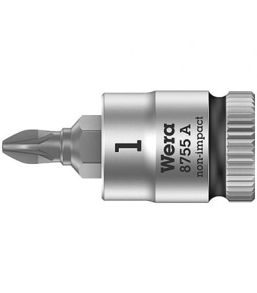 Embout de tournevis WERA 1/4" Pozidriv PZ2x28mm Zyklop