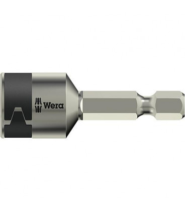 Douille WERA inox 6 pans, SW 7,0 Longueur 50mm