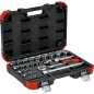 Set a douilles GEDORE red 24 pieces 1/2"