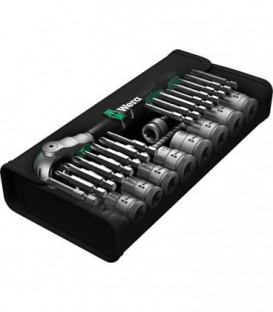 Kit cles a douille Wera 3/8" 29 pieces, type 8100 SB6