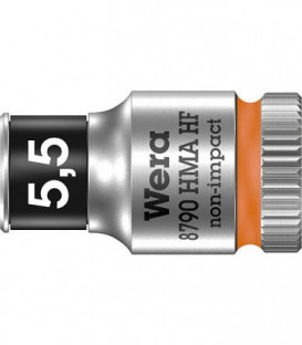 Cle a cliquet WERA 8790 HMA HF ouverture de cle 5,5mm traction 6,3mm (1/4")