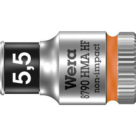 Cle a cliquet WERA 8790 HMA HF ouverture de cle 5,5mm traction 6,3mm (1/4")