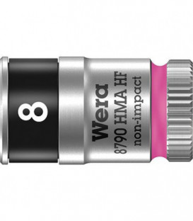 Cle a cliquet WERA 8790 HMA HF ouverture de cle 8,0mm traction 6,3mm (1/4")