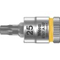 Cle a cliquet WERA 8767 A HF Torx T25 Longueur 28,0mm traction 6,3mm (1/4")