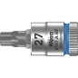 Cle a cliquet WERA 8767 A HF Torx T27 Longueur 28,0mm traction 6,3mm (1/4")