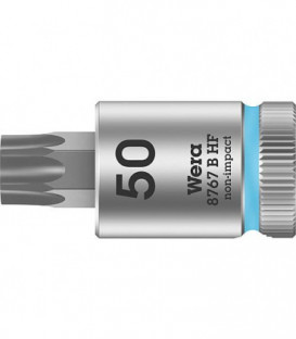 Cle a cliquet WERA 8767 B HF Torx T50 Longueur 35,0mm traction 9,52mm (3/8")