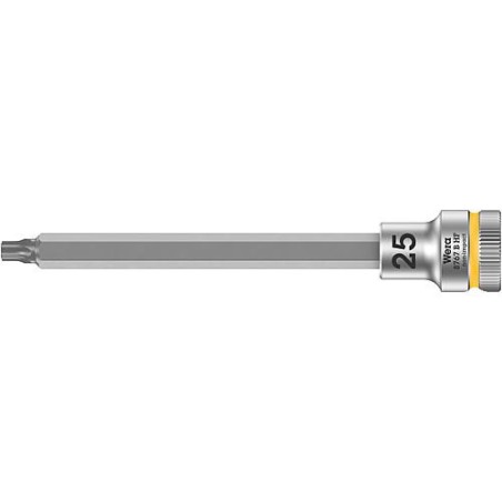 Cle a cliquet WERA 8767 B HF Torx T25 Longueur 107,0mm traction 9,52mm (3/8")