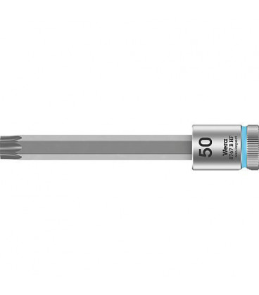 Cle a cliquet WERA 8767 B HF Torx T50 Longueur 107,0mm traction 9,52mm (3/8")