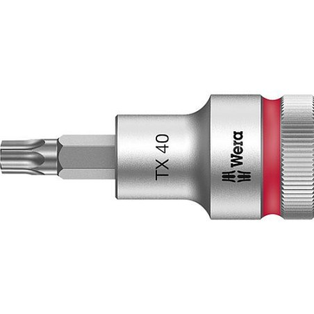 Cle a cliquet WERA 8767 C HF Torx T40 Longueur 60,0mm traction 12,7mm (1/2")