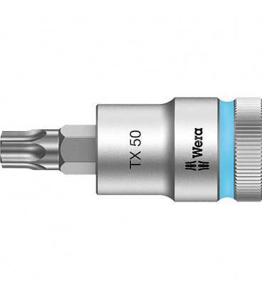 Cle a cliquet WERA 8767 C HF Torx T50 Longueur 60,0mm traction 12,7mm (1/2")